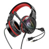 Hoco Káblové slúchadlá (W104) - na hranie hier, Jack 3,5 mm s mikrofónom, Jack, USB - červené Hoco Káblové slúchadlá (W104) - na hranie hier, Jack 3,5 mm s mikrofónom, Jack, USB - červené