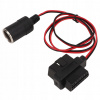 Adaptér zásuvky zapaľovača cigariet do auta OBD2 Adaptér zásuvky zapaľovača cigariet do auta OBD2