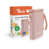 PEACH PE110-pi, Tlačiareň štítkov, ružová PEACH PE110-pi, Tlačiareň štítkov, ružová