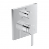 Duravit C.1 - Sprchová batéria pod omietku s prepínacím ventilom na 2 spotrebiče, chróm C14210011010 Duravit C.1 - Sprchová batéria pod omietku s prepínacím ventilom na 2 spotrebiče, chróm C14210011010