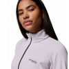 DriVenture Half Zip Damske Tricko Pol Zips Dlhy Rukav Farba: Lavender Pearl, White, Veľkosť: XL 2135223551 DriVenture Half Zip Damske Tricko Pol Zips Dlhy Rukav Farba: Lavender Pearl, White, Veľkosť: XL 2135223551