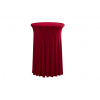 TENTino Elastický obrus SKIRTING na koktailový bistro stôl 80 cm VIAC FARIEB Farba obrusu: VÍNOVÁ / CLARET TENTino Elastický obrus SKIRTING na koktailový bistro stôl 80 cm VIAC FARIEB Farba obrusu: VÍNOVÁ / CLARET