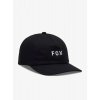 Šiltovka Fox Wordmark Adjustable Hat - black/white Šiltovka Fox Wordmark Adjustable Hat - black/white
