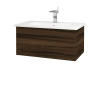 Dreja Umývadlová skrinka VARIANTE SZZ 80 (umývadlo Euphoria) - D06 Orech / D06 Orech Dreja Umývadlová skrinka VARIANTE SZZ 80 (umývadlo Euphoria) - D06 Orech / D06 Orech