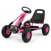 Milly Mally Detská šliapacia motokára Go-kart Thor ružová 5901761125757 Milly Mally Detská šliapacia motokára Go-kart Thor ružová 5901761125757
