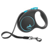 Vodítko FLEXI Black Design páska modrej S - 5 m 1 ks Vodítko FLEXI Black Design páska modrej S - 5 m 1 ks