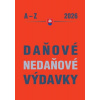 Daňové a nedaňové výdavky 2026 Daňové a nedaňové výdavky 2026