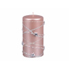 Nohel Garden Sviečka GIRLANDA VALEC vianočný d7x14cm Nohel Garden Sviečka GIRLANDA VALEC vianočný d7x14cm