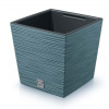 PROSPERPLAST FURU SQUARE Kvetináč LOW 24 cm modrý PROSPERPLAST FURU SQUARE Kvetináč LOW 24 cm modrý