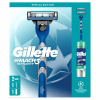 Darčeková sada Gillette: Holiaci strojček Gillette Mach3 + Pena Gillette 200 ml Darčeková sada Gillette: Holiaci strojček Gillette Mach3 + Pena Gillette 200 ml