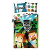 MINECRAFT balvněné povlečení CREEPER Velikost: univerzální MINECRAFT balvněné povlečení CREEPER Velikost: univerzální