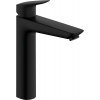 Hansgrohe Logis, páková umývadlová batéria 190 s odtokovou súpravou s tiahlom, čierna matná, HAN-71090670 Hansgrohe Logis, páková umývadlová batéria 190 s odtokovou súpravou s tiahlom, čierna matná, HAN-71090670