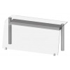Nástavba neutrální, tvarované sklo, 990x455x450 mm | STALGAST, ST268101 inox Nástavba neutrální, tvarované sklo, 990x455x450 mm | STALGAST, ST268101 inox