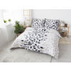XPOSE® Flanelové obliečky IVANKA - sivé 140x200 cm, 70x90 cm, Flanel XPOSE® Flanelové obliečky IVANKA - sivé 140x200 cm, 70x90 cm, Flanel