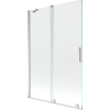 Mexen Velar, 2-krídlová posuvná vaňová zástena 120 x 150 cm, 8mm číre sklo, chrómový profil, 896-120-000-01-01 Mexen Velar, 2-krídlová posuvná vaňová zástena 120 x 150 cm, 8mm číre sklo, chrómový profil, 896-120-000-01-01