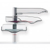 Novus Otočné boxy CopySwinger III 3 úrovne sivé Novus Otočné boxy CopySwinger III 3 úrovne sivé