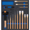 BGS technic Vložka do dílenského vozíku 2/3: sada důlčíků, sekáčů, vytloukačů závlaček 14dílná BGS 4045 BGS technic Vložka do dílenského vozíku 2/3: sada důlčíků, sekáčů, vytloukačů závlaček 14dílná BGS 4045
