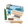 Dárková vyřezávací sada BeaverCraft DIY08 Smrk- Spruce Tree Carving Kit Dárková vyřezávací sada BeaverCraft DIY08 Smrk- Spruce Tree Carving Kit