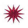 Balón fóliový Hviezda 3D červená, 50x46cm Balón fóliový Hviezda 3D červená, 50x46cm