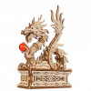 Ugears 3D drevené mechanické puzzle Drak Ugears 3D drevené mechanické puzzle Drak