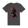 Tričko The Batman - The Batman Distressed Logo Šedá S Tričko The Batman - The Batman Distressed Logo Šedá S