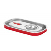 Veko pre nádoby GN so silikónovým tesnením, HENDI, Kitchen Line, GN 1/4, 265x162mm Veko pre nádoby GN so silikónovým tesnením, HENDI, Kitchen Line, GN 1/4, 265x162mm