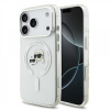 Zadný kryt Karl Lagerfeld IML K&CH Heads Metal Frame MagSafe pre iPhone 17 Pro transparentný Zadný kryt Karl Lagerfeld IML K&CH Heads Metal Frame MagSafe pre iPhone 17 Pro transparentný