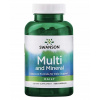 Swanson Multi and Mineral, multivitamín s minerálmi, 100 kapsúl Výživový doplnok Swanson Multi and Mineral, multivitamín s minerálmi, 100 kapsúl Výživový doplnok