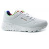 SKECHERS Uno Lite 310456L WMLT bílé, dívčí tenisky vel.36 (Dívčí bílé tenisky Skechers 310456L s barevnou podrážkou) SKECHERS Uno Lite 310456L WMLT bílé, dívčí tenisky vel.36 (Dívčí bílé tenisky Skechers 310456L s barevnou podrážkou)