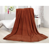 Fleecová deka Lara 220x240 cm, oranžovo-hnedá Fleecová deka Lara 220x240 cm, oranžovo-hnedá