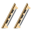AppleMix Sada kovových úchytov / klipov na pripevnenie 22 mm remienka Apple Watch 41 mm / 40 mm / 38 mm - zlaté AppleMix Sada kovových úchytov / klipov na pripevnenie 22 mm remienka Apple Watch 41 mm / 40 mm / 38 mm - zlaté