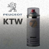 PEUGEOT KTW GRIS GARBATO metalická barva Sprej 400ml PEUGEOT KTW GRIS GARBATO metalická barva Sprej 400ml