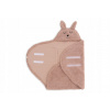 Zavinovačka/Obal do autosedačky a kočíka zajačik Wrap ružový Jollein Zavinovačka/Obal do autosedačky a kočíka zajačik Wrap ružový Jollein