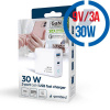 GEMBIRD TA-UC-PDQC30L-W-01, Nabíjačka, USB/USB-C GEMBIRD TA-UC-PDQC30L-W-01, Nabíjačka, USB/USB-C