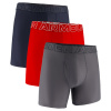 Pánske boxerky Under Armour Performance Tech - Solid 6in 3Pack Downpour Gray XXL Pánske boxerky Under Armour Performance Tech - Solid 6in 3Pack Downpour Gray XXL