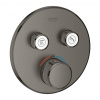 Grohe Termostat Smart Control s termostatickou baterií Brushed Hard Graphite 29119AL0 Grohe Termostat Smart Control s termostatickou baterií Brushed Hard Graphite 29119AL0