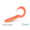 Delphin TwistaX Eeltail UVs - Bloody Milion 15cm Plastová Nástraha 5ks Delphin TwistaX Eeltail UVs - Bloody Milion 15cm Plastová Nástraha 5ks