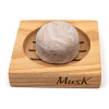 Musk Tuhý šampón - Nezbedník 80g, proti lupinám, bez obalu Musk Tuhý šampón - Nezbedník 80g, proti lupinám, bez obalu