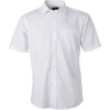 James & Nicholson Košile JN 680, popelínová, krátký rukáv COT02068000105-white 2XL Bílá James & Nicholson Košile JN 680, popelínová, krátký rukáv COT02068000105-white 2XL Bílá