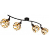 Globo Lighting Mika stropné svietidlo 4x25 W čierna 15759-4 Globo Lighting Mika stropné svietidlo 4x25 W čierna 15759-4