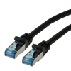 S/FTP (PiMF) Patchkábel LSOH 1m cat.6a, čierny, Cu, Component Level S/FTP (PiMF) Patchkábel LSOH 1m cat.6a, čierny, Cu, Component Level