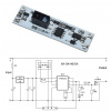 Bezdotykový spínač mávnutím so stmievačom XK-GK-4010A pre LED pásky Bezdotykový spínač mávnutím so stmievačom XK-GK-4010A pre LED pásky