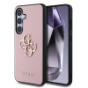 Guess PU Grained 4G Metal Logo zadný kryt pre Samsung Galaxy S25+ Pink Guess PU Grained 4G Metal Logo zadný kryt pre Samsung Galaxy S25+ Pink
