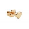 Daniel Wellington Pozlátená single náušnice Srdiečko DW00400867 Daniel Wellington Pozlátená single náušnice Srdiečko DW00400867
