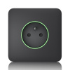 Ajax SoloCover (smart) – Samostatný kryt zásuvky Zvoľte farbu produktu: Grafitová Ajax SoloCover (smart) – Samostatný kryt zásuvky Zvoľte farbu produktu: Grafitová
