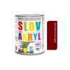 SLOVLAK SLOVAKRYL 0840 ČERVENOHNEDÝ 0,75 KG SLOVLAK SLOVAKRYL 0840 ČERVENOHNEDÝ 0,75 KG