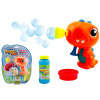 Bubble Fun Bublifuk Dinosaurus s náplňou 60 ml - oranžový Bubble Fun Bublifuk Dinosaurus s náplňou 60 ml - oranžový