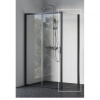Ravak Blix II Bočná stena 90 cm, Transparent, čierna 9BM70300Z1 NBLPS-90 Ravak Blix II Bočná stena 90 cm, Transparent, čierna 9BM70300Z1 NBLPS-90