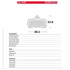 MOTO-MASTER 730333 MOTO-MASTER SALE BIKE PRO ORGANIC BIKE BRAKE PADITS SHIMANO XTR BR-M9120, XT BR MOTO-MASTER 730333 MOTO-MASTER SALE BIKE PRO ORGANIC BIKE BRAKE PADITS SHIMANO XTR BR-M9120, XT BR