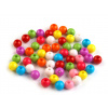 Plastové koráliky Color mix Ø7 mm Varianta: mix, Balení: 500 g Plastové koráliky Color mix Ø7 mm Varianta: mix, Balení: 500 g